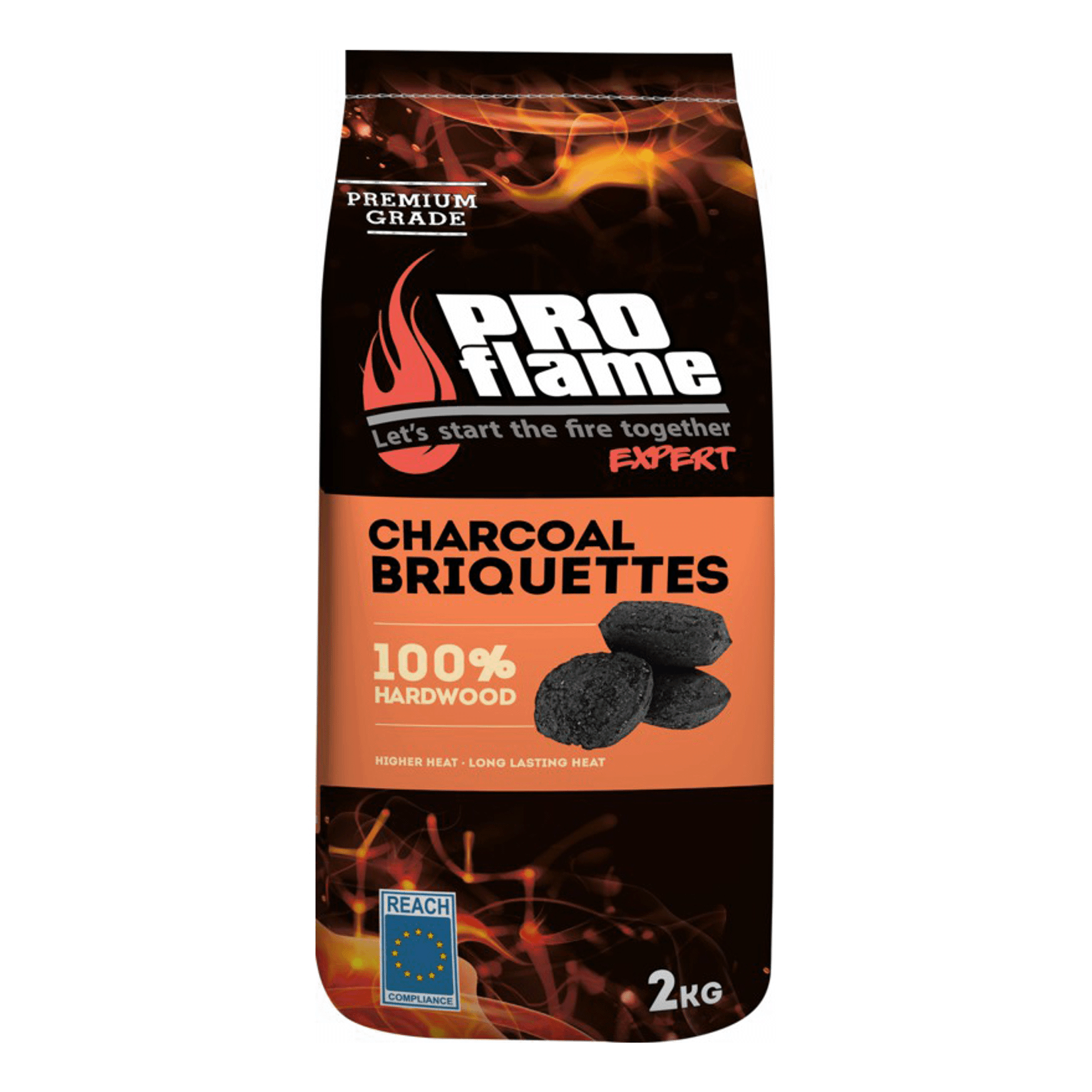 

Брикеты Proflame древесноугольные 1,8 кг