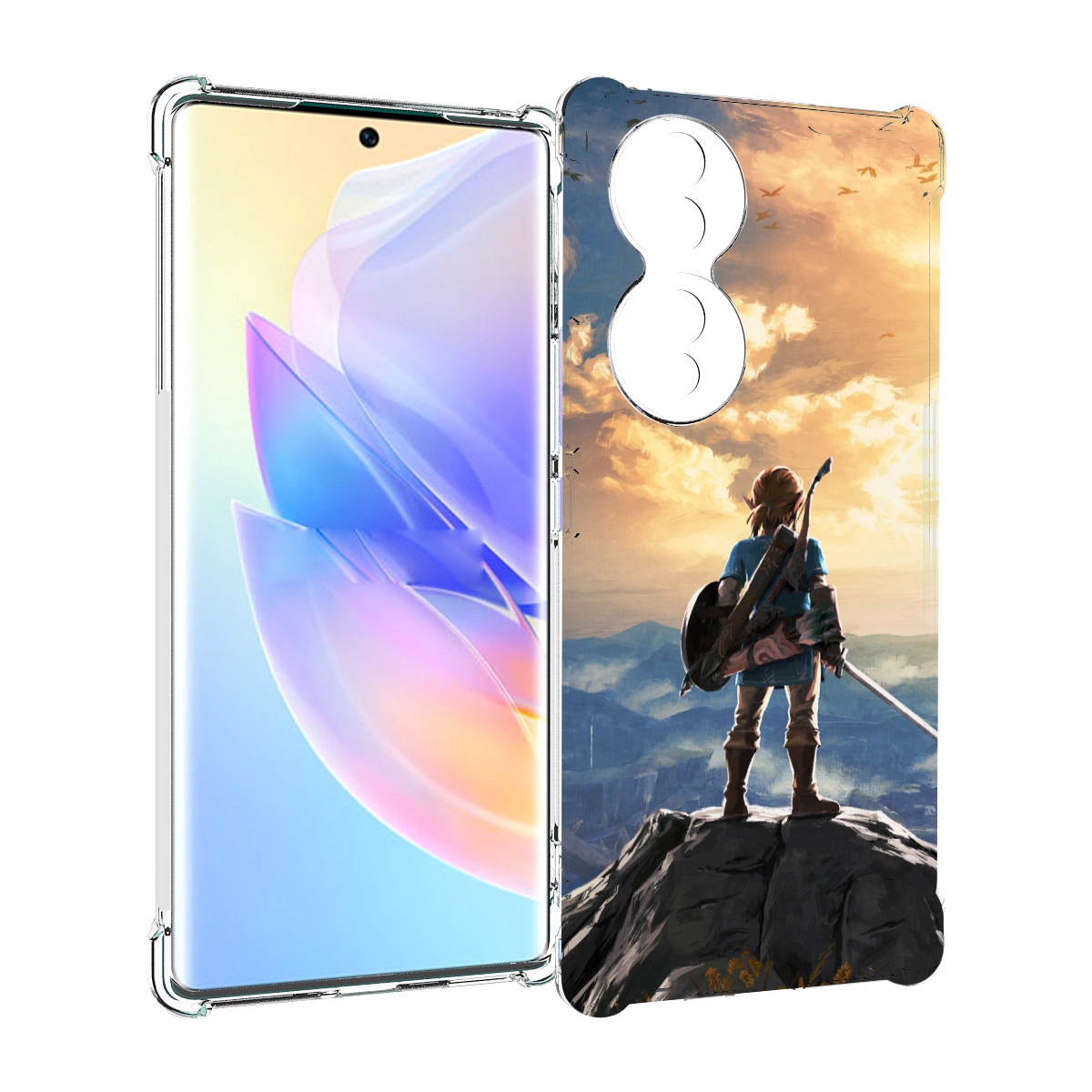 

Чехол MyPads The Legend of Zelda для Honor 70, Прозрачный, Tocco