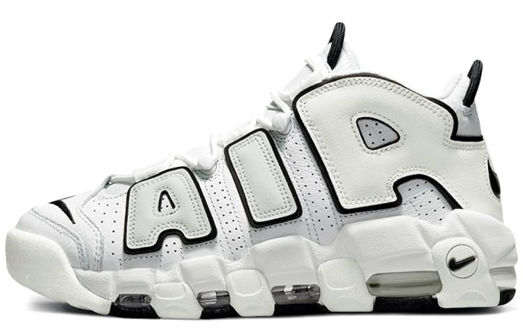 

Кроссовки унисекс Nike Air More Uptempo summit white белые 35.5 EU, Белый, Air More Uptempo summit white