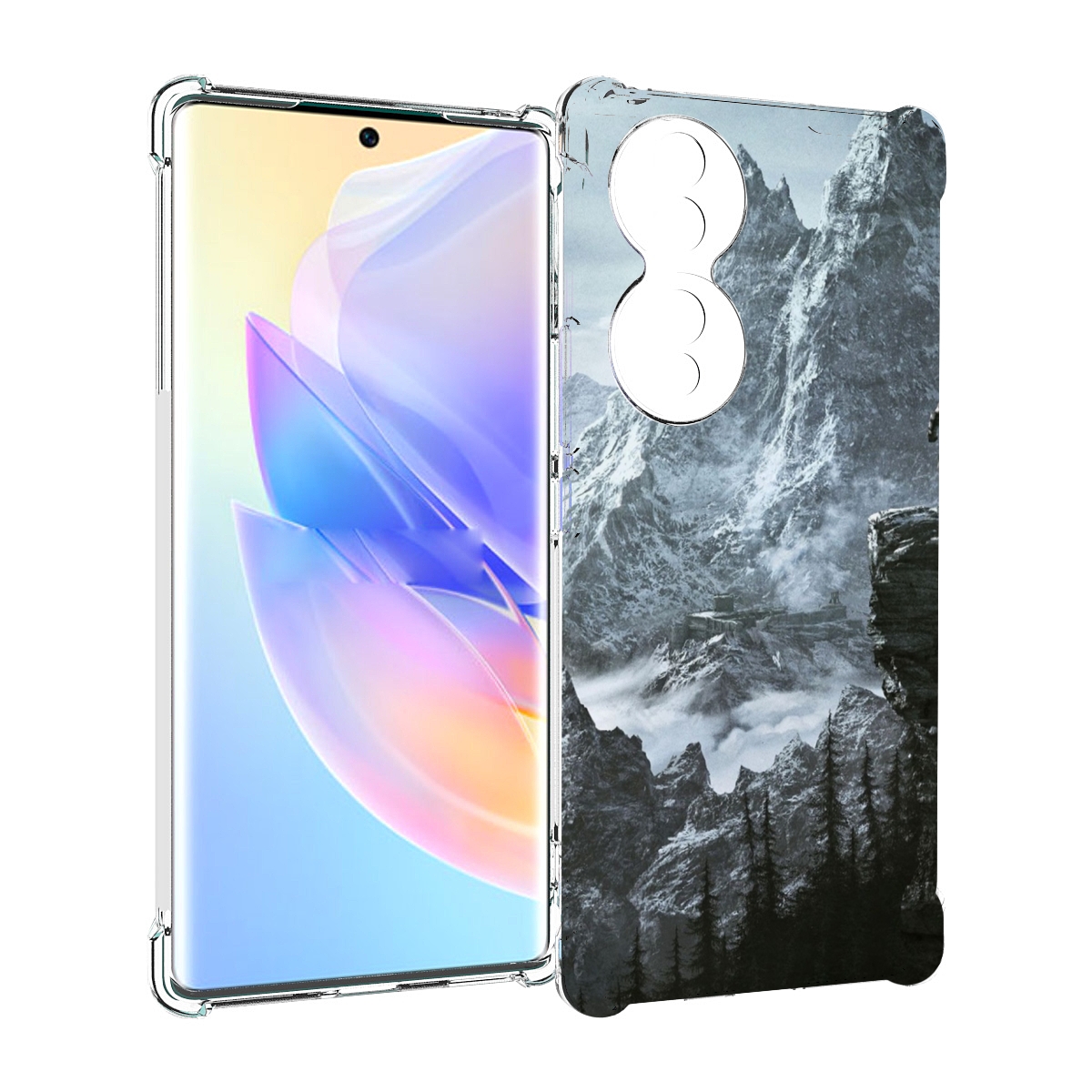 

Чехол MyPads The Elder Scrolls V Skyrim для Honor 70, Прозрачный, Tocco