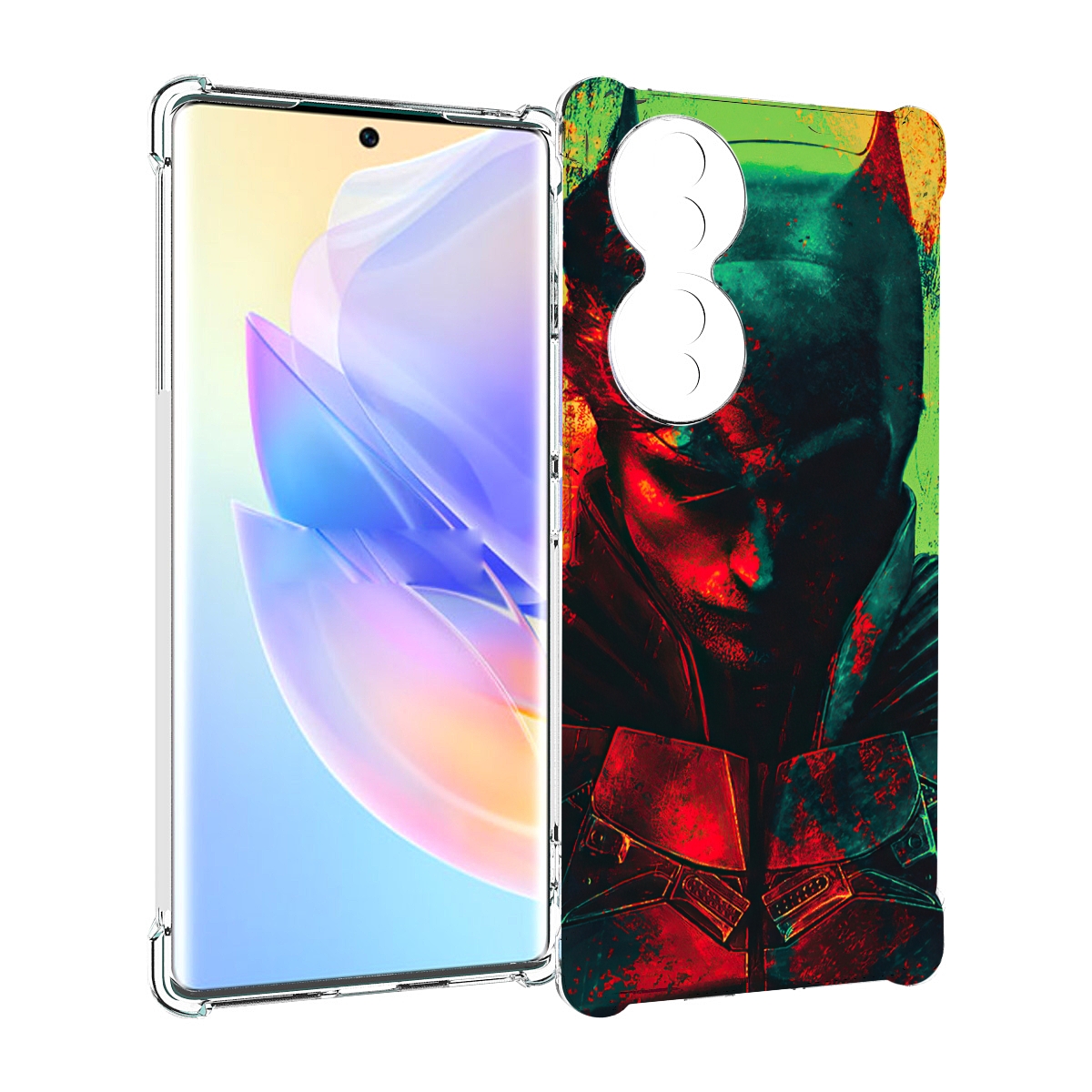 

Чехол MyPads The Batman для Honor 70, Прозрачный, Tocco
