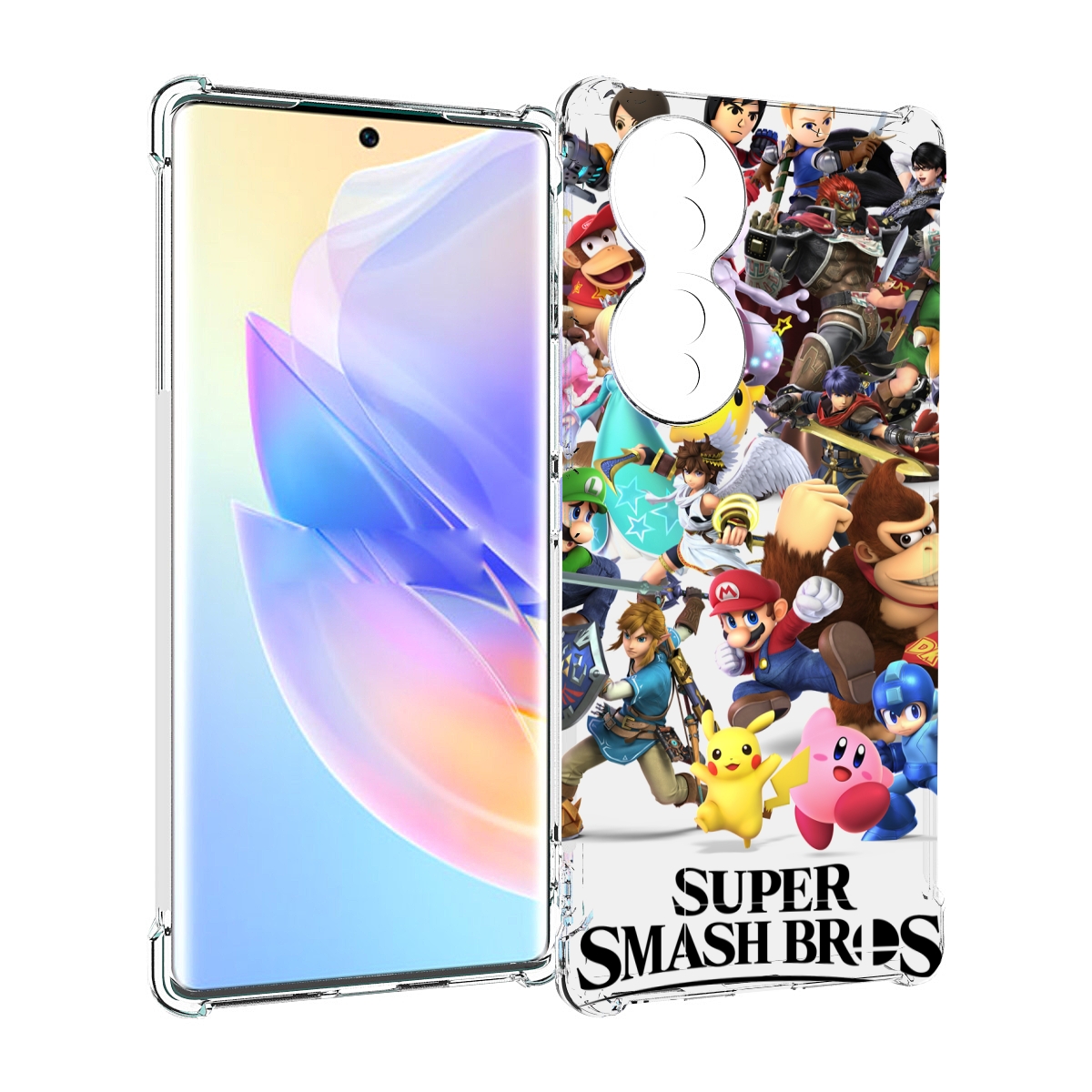 

Чехол MyPads Super Smash Bros для Honor 70, Прозрачный, Tocco