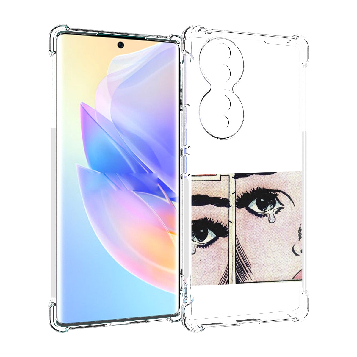 

Чехол MyPads Suicideboys - Radical Suicide для Honor 70, Прозрачный, Tocco