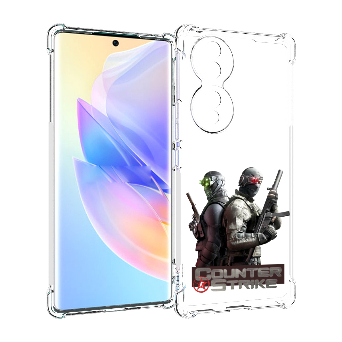 

Чехол MyPads КС для Honor 70, Прозрачный, Tocco