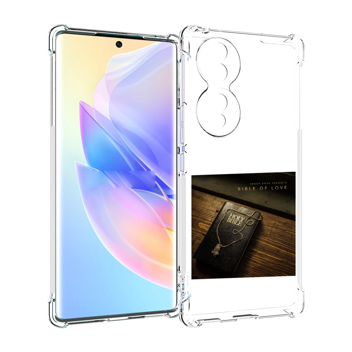 

Чехол MyPads Snoop Dogg BIBLE OF LOVE для Honor 70, Прозрачный, Tocco