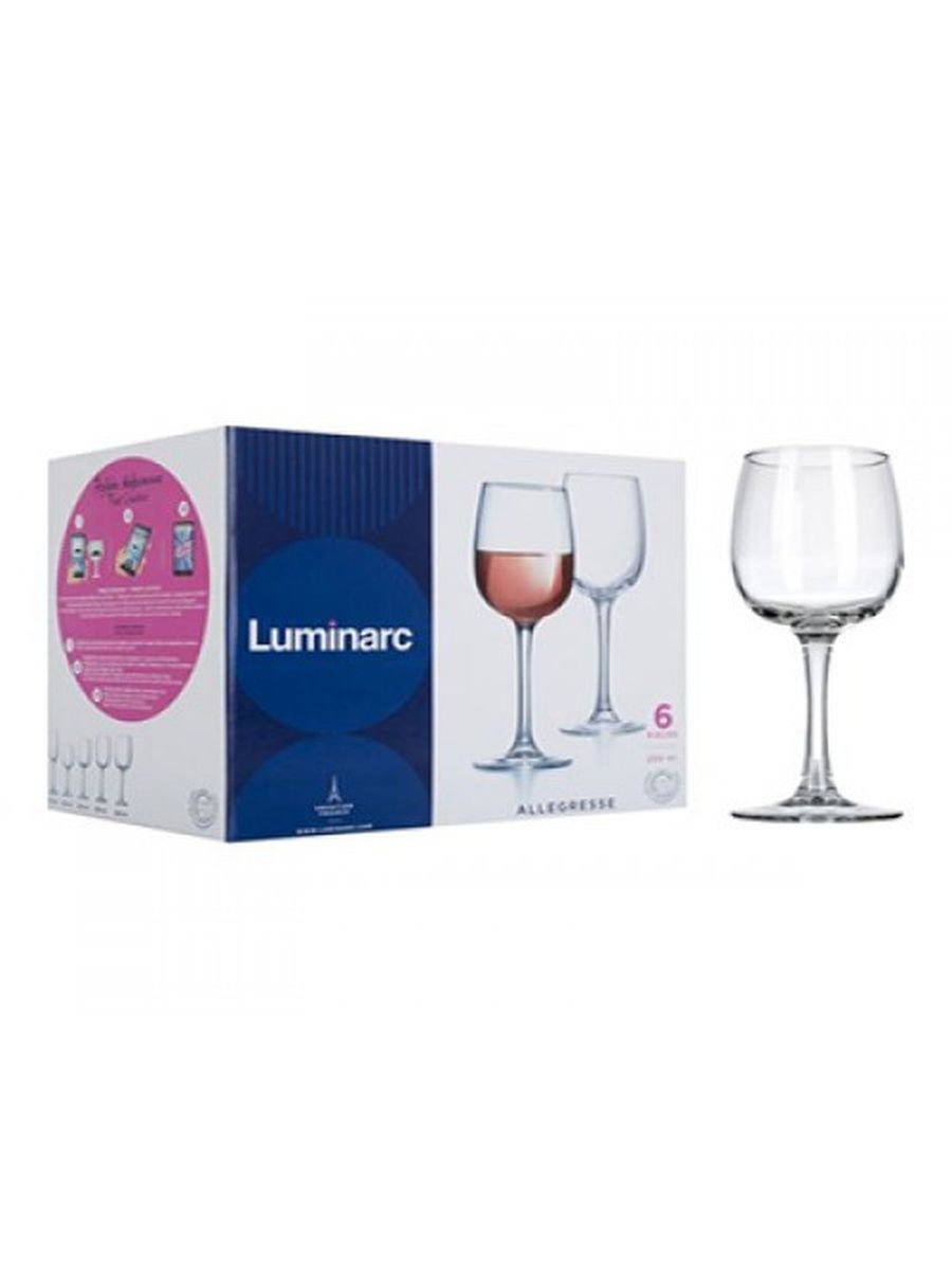 

Набор бокалов Luminarc 4шт 420мл, Прозрачный
