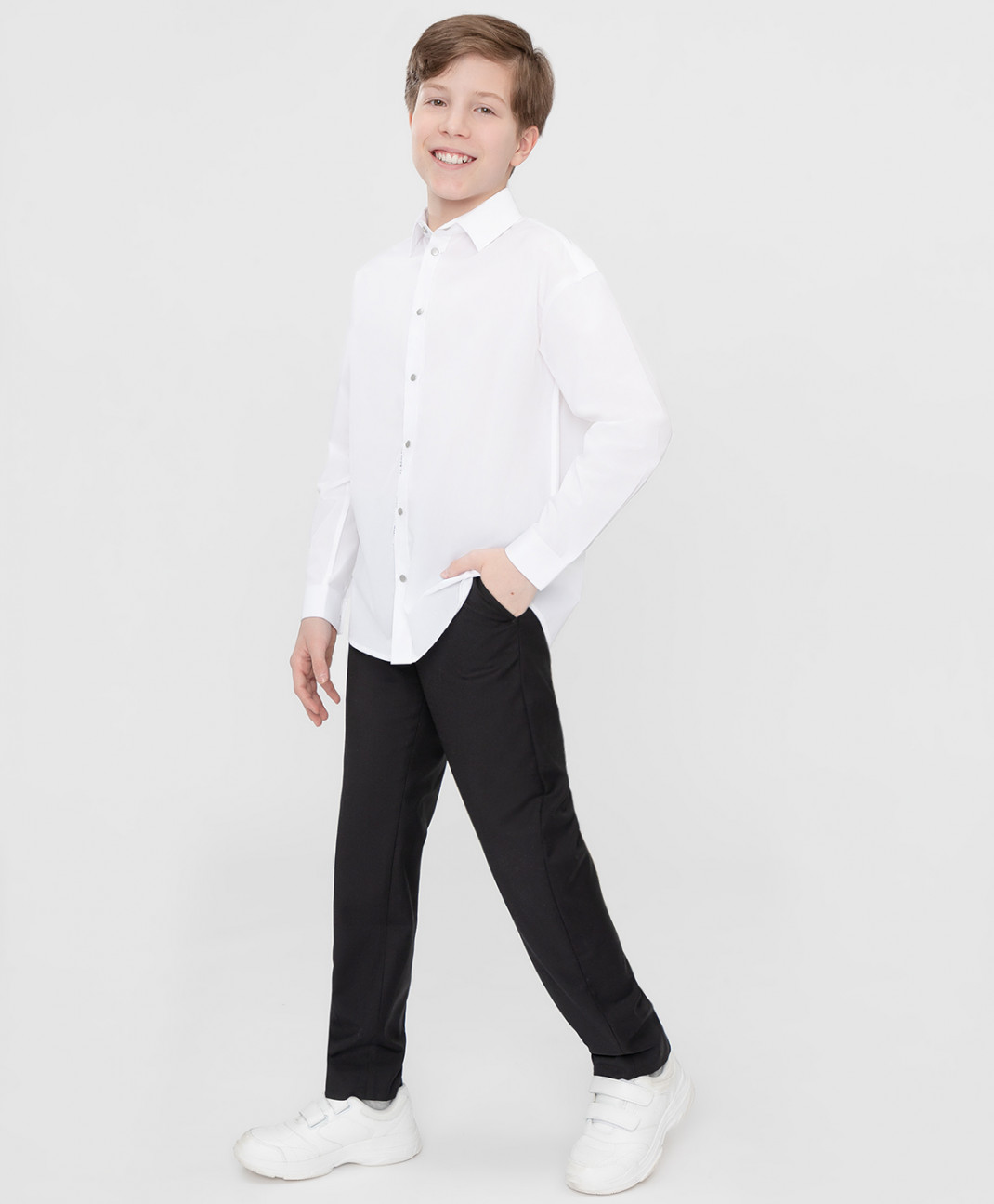 

Брюки детские Button Blue 222BBBS63010800 цв. черный р. 134, 222BBBS6301