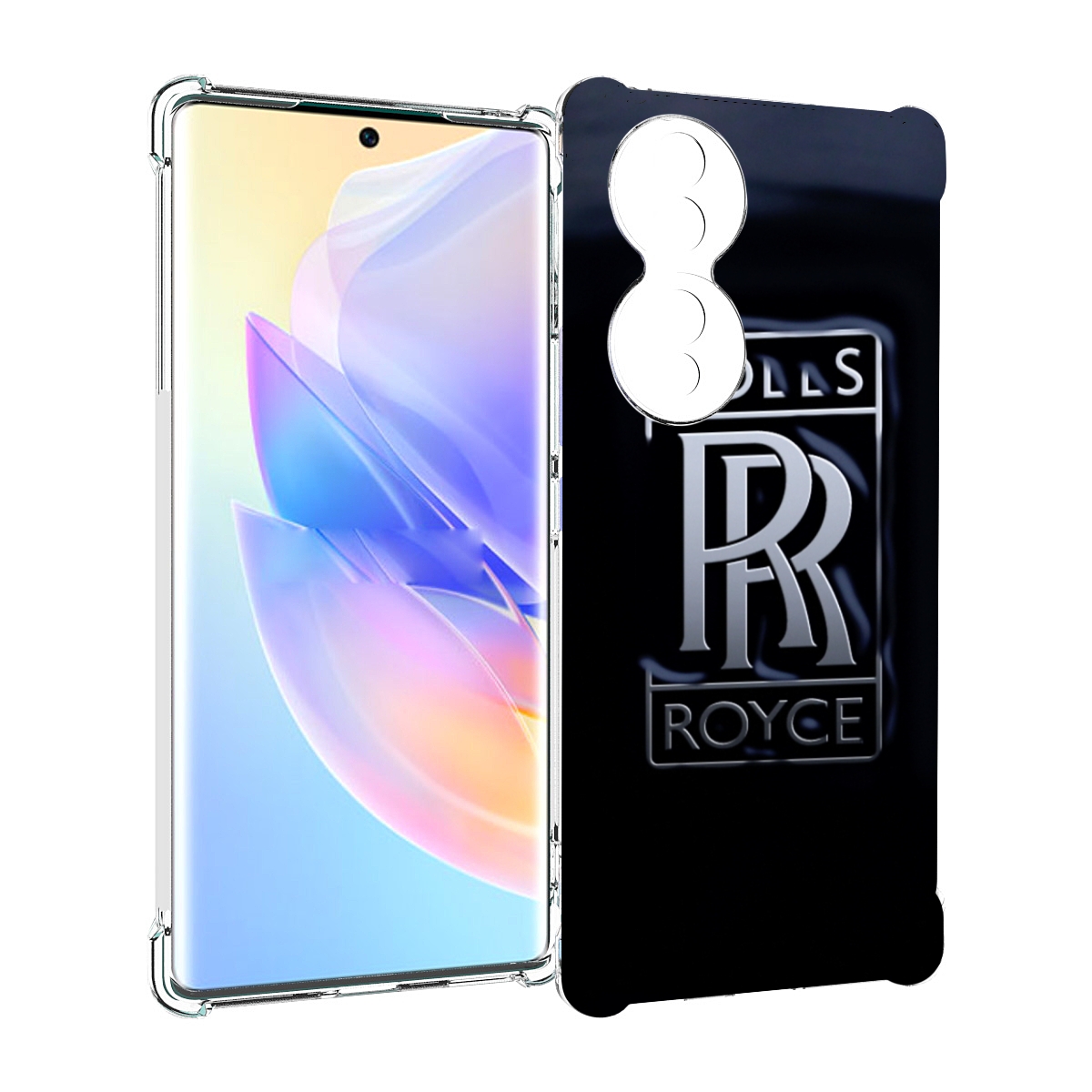 

Чехол MyPads Rolls Royce-3 мужской для Honor 70, Прозрачный, Tocco