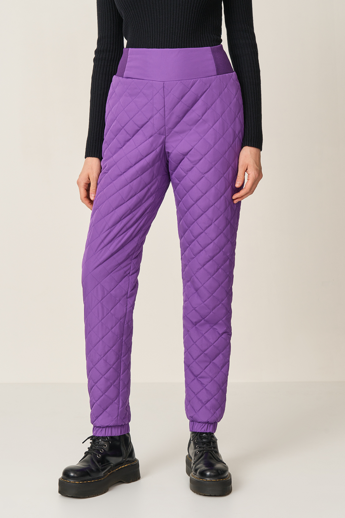 

Брюки женские Baon B091503 фиолетовые XXL, Фиолетовый, B091503