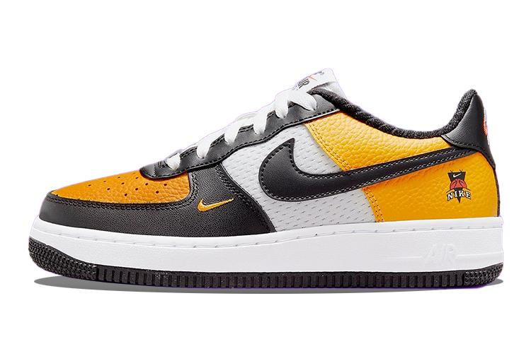 

Кеды унисекс Nike Air Force 1 Low GS оранжевые 40 EU, Оранжевый, Air Force 1 Low GS