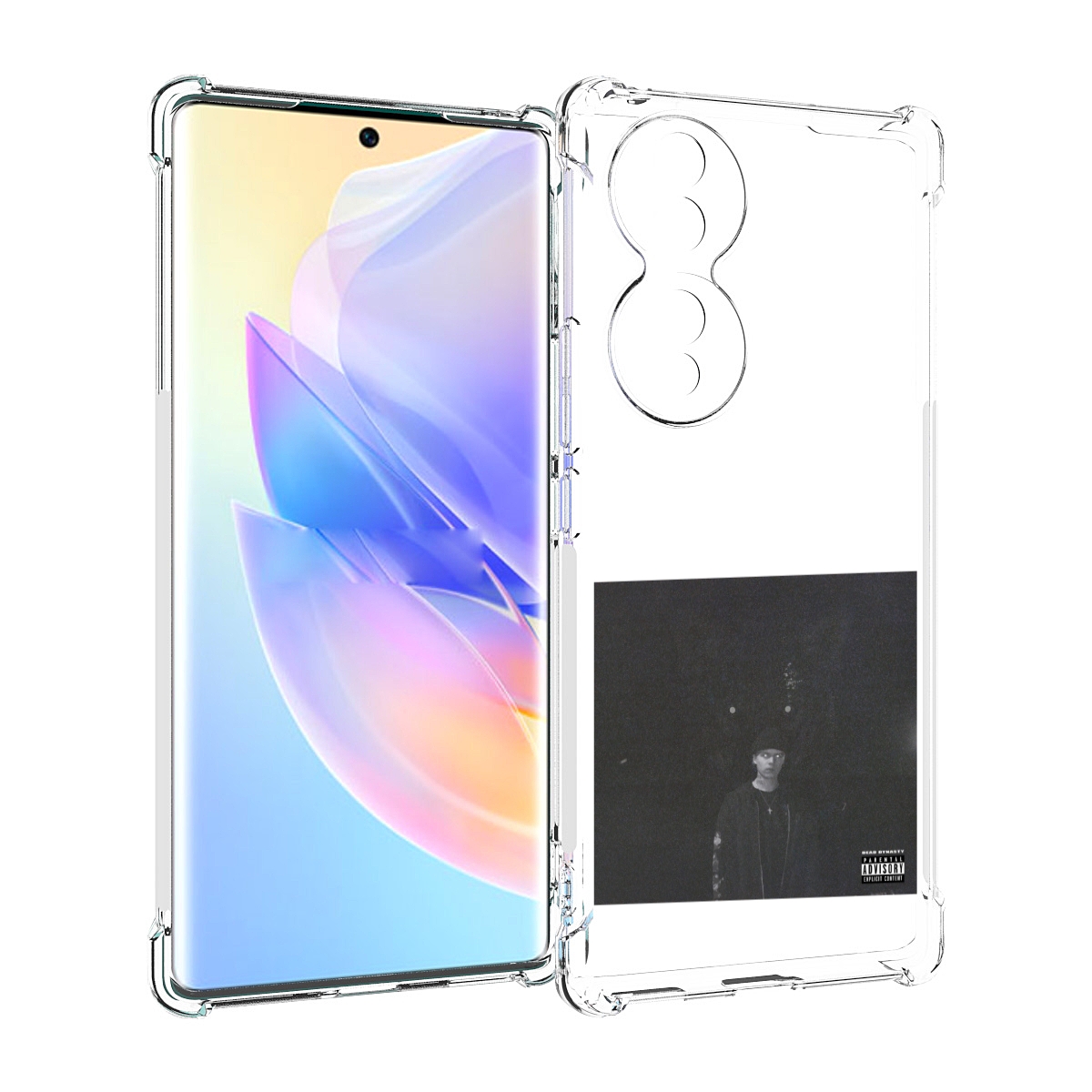 

Чехол MyPads Phuneral Pharaoh для Honor 70, Прозрачный, Tocco
