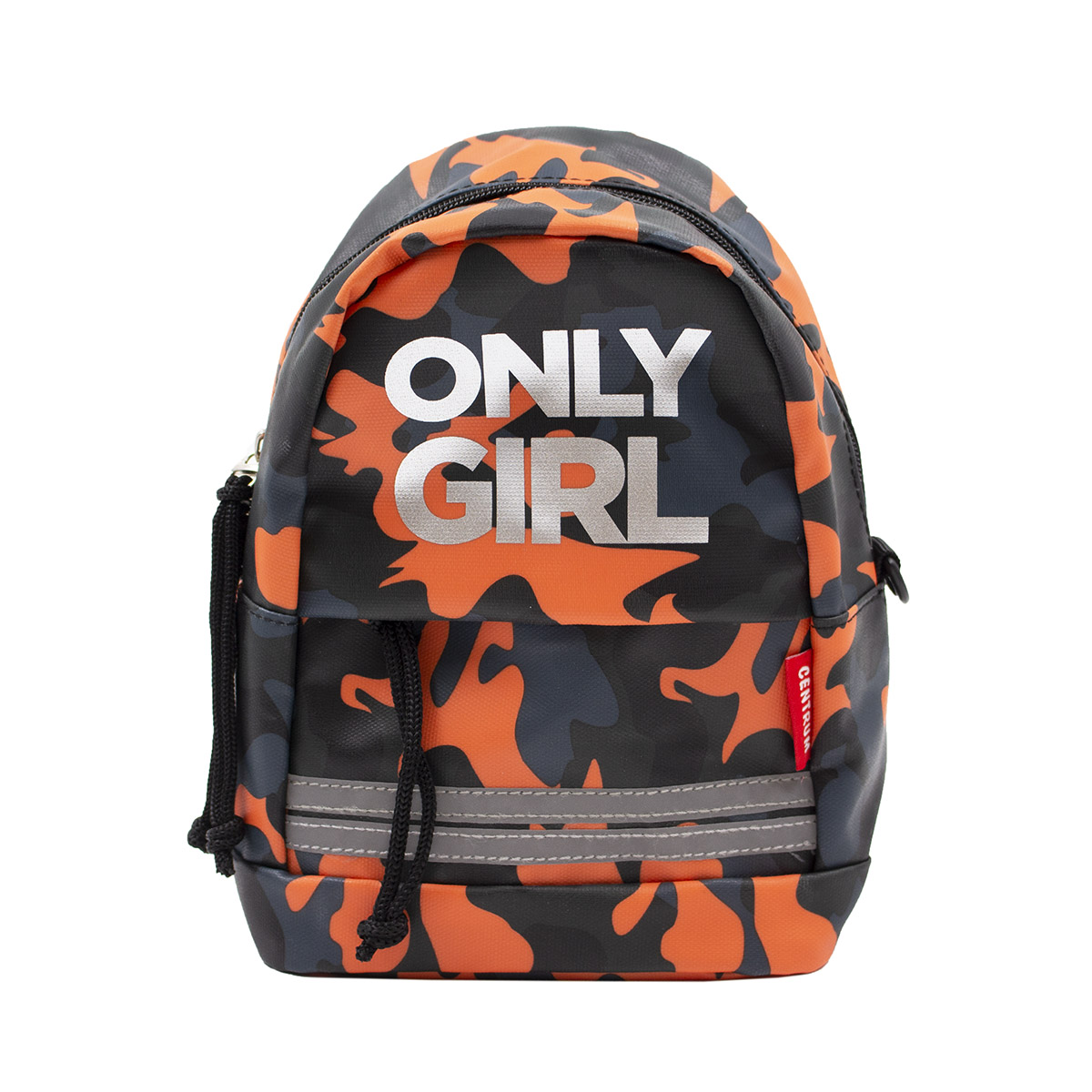 

Рюкзак Centrum молодежный Only Girl, 1 отделение на молнии, 24*16*11 см, оранжевый, 89436