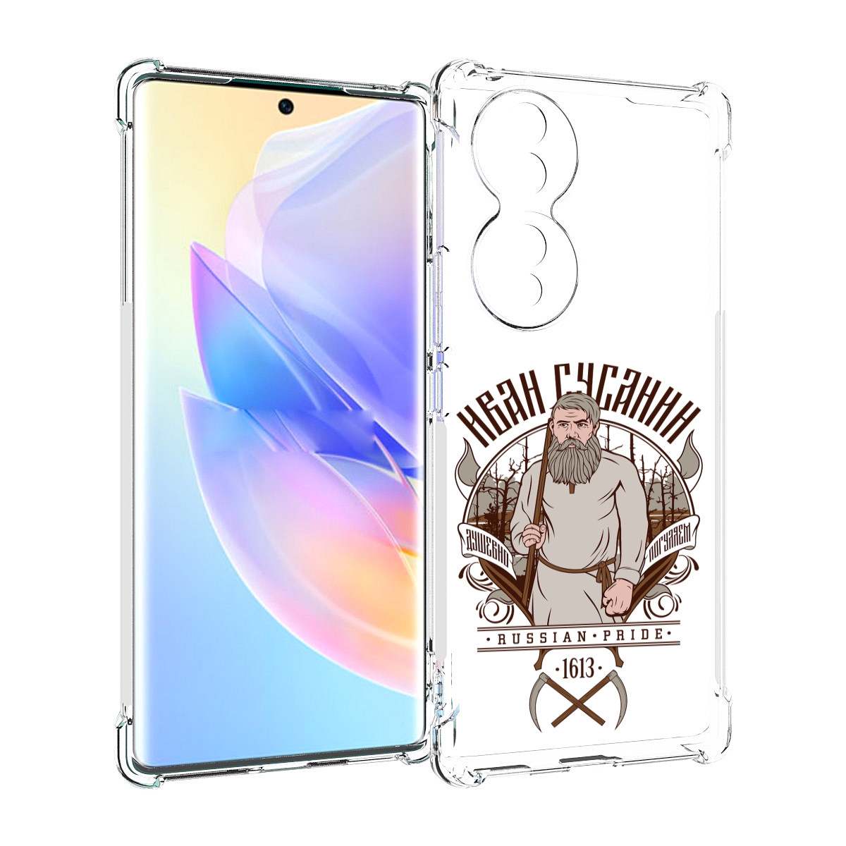 

Чехол MyPads Иван Сусанин для Honor 70, Прозрачный, Tocco