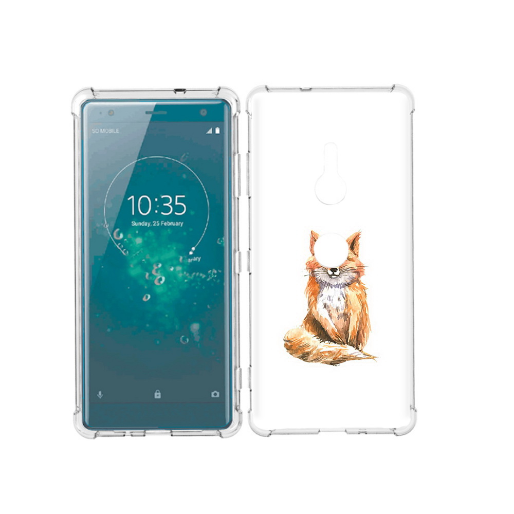 

Чехол MyPads Tocco для Sony Xperia XZ3 детская лиса, Прозрачный, Tocco