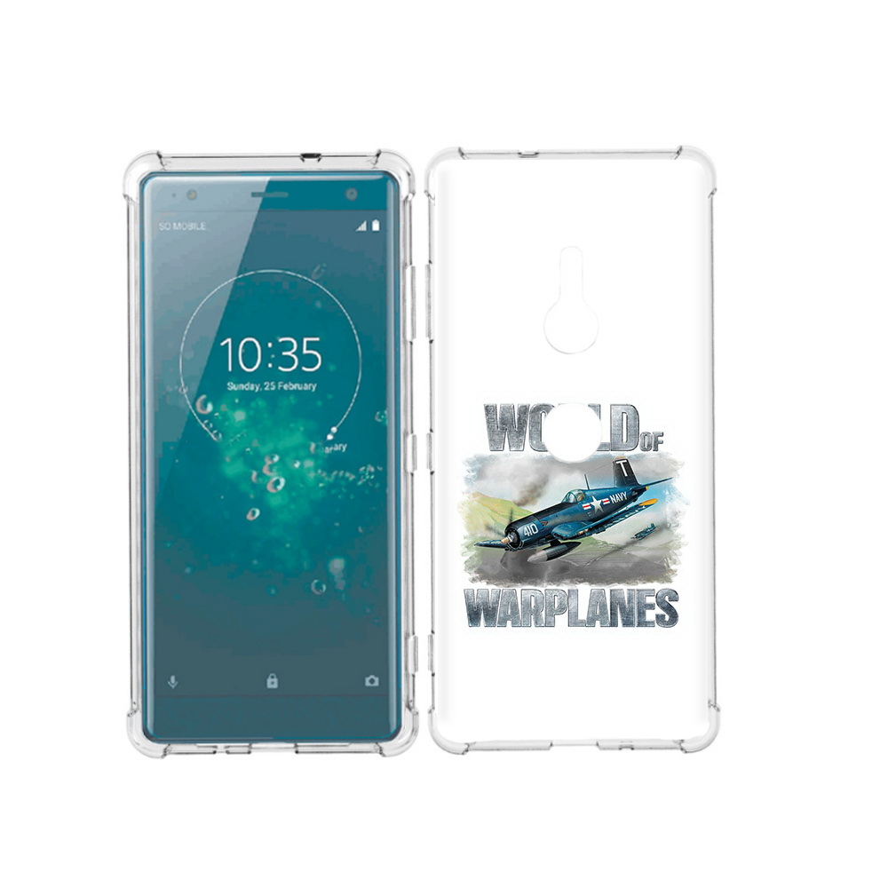

Чехол MyPads Tocco для Sony Xperia XZ3 Боевой самолет, Прозрачный, Tocco