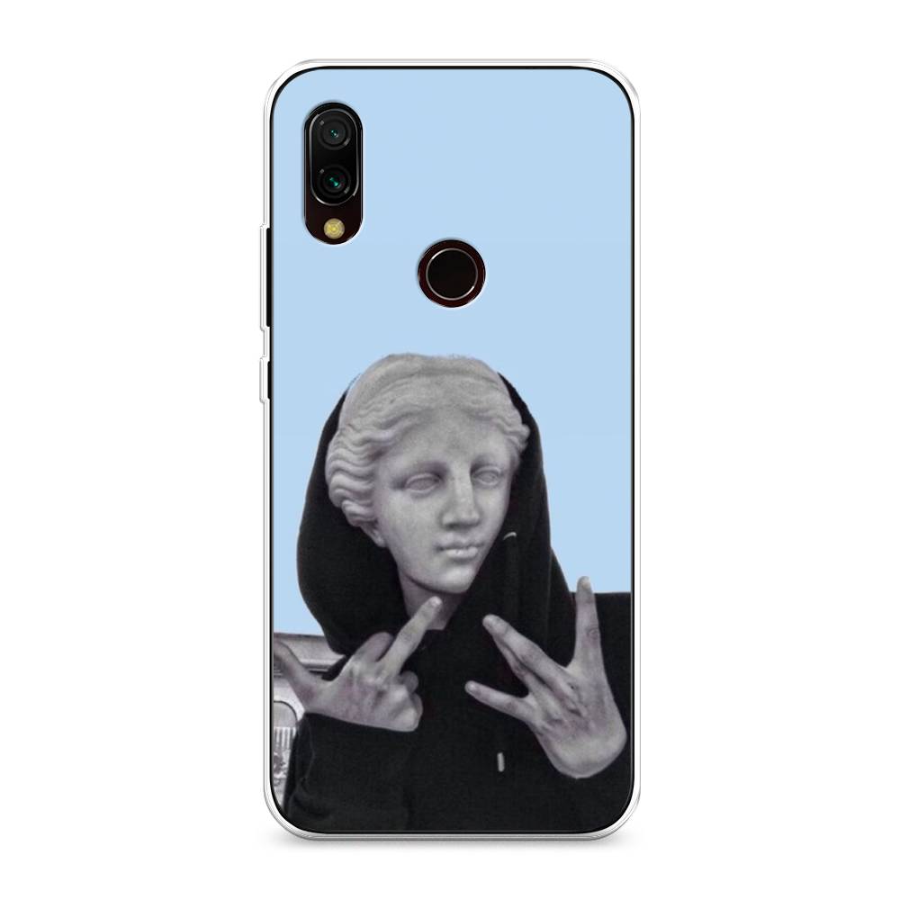 

Чехол Awog на Xiaomi Redmi 7 "SWAG статуя", Разноцветный, 35050-9