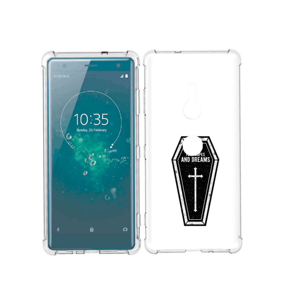 

Чехол MyPads Tocco для Sony Xperia XZ3 гроб с мечтами, Прозрачный, Tocco