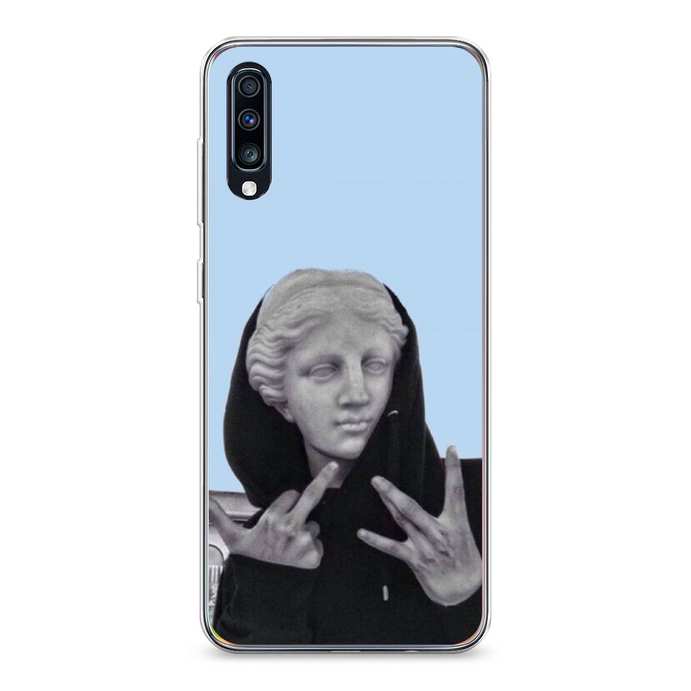 

Чехол Awog на Samsung Galaxy A70 "SWAG статуя", Разноцветный, 28150-9