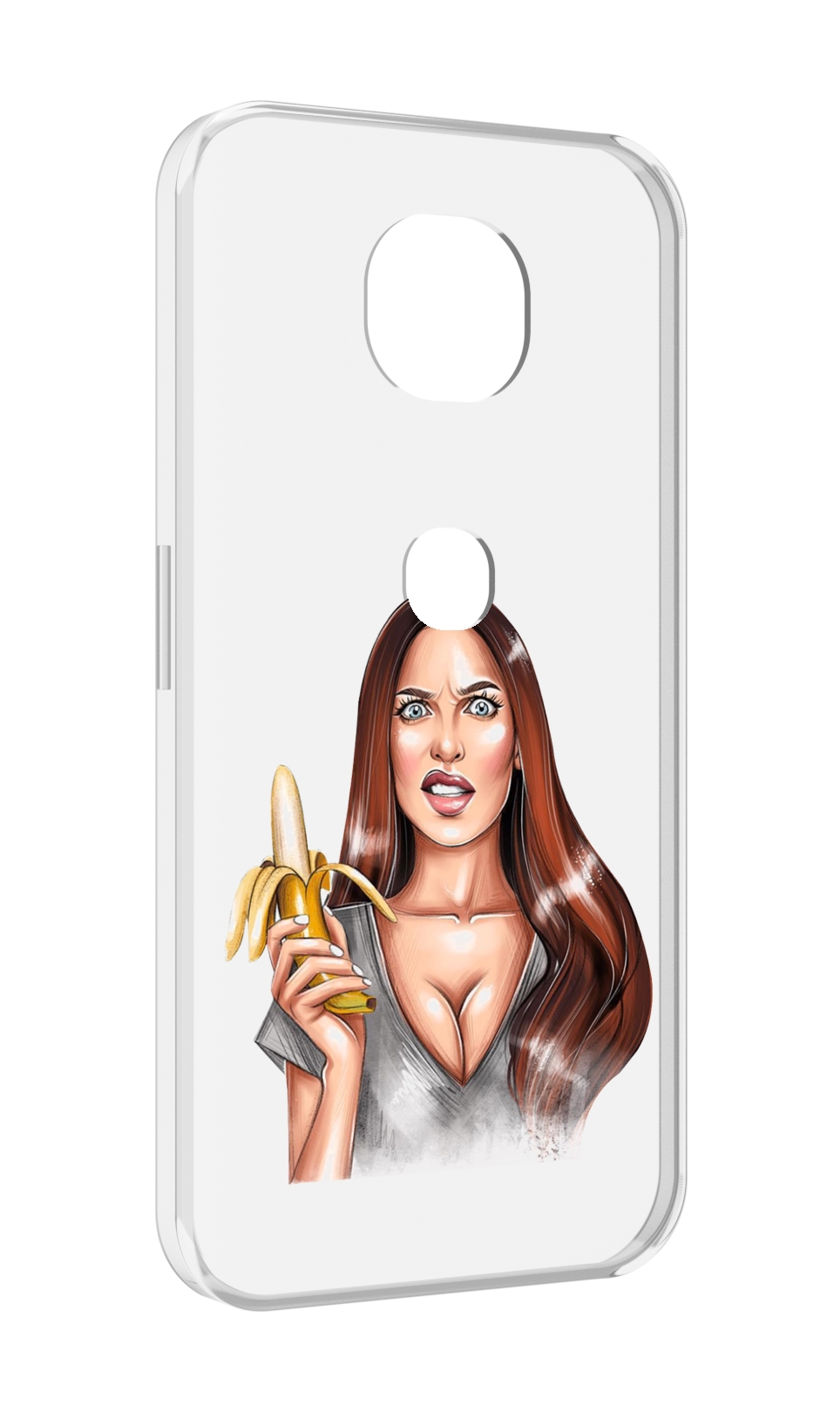

Чехол MyPads девушка-с-бананом для Motorola Moto G5S (XT1799-2), Прозрачный, Tocco