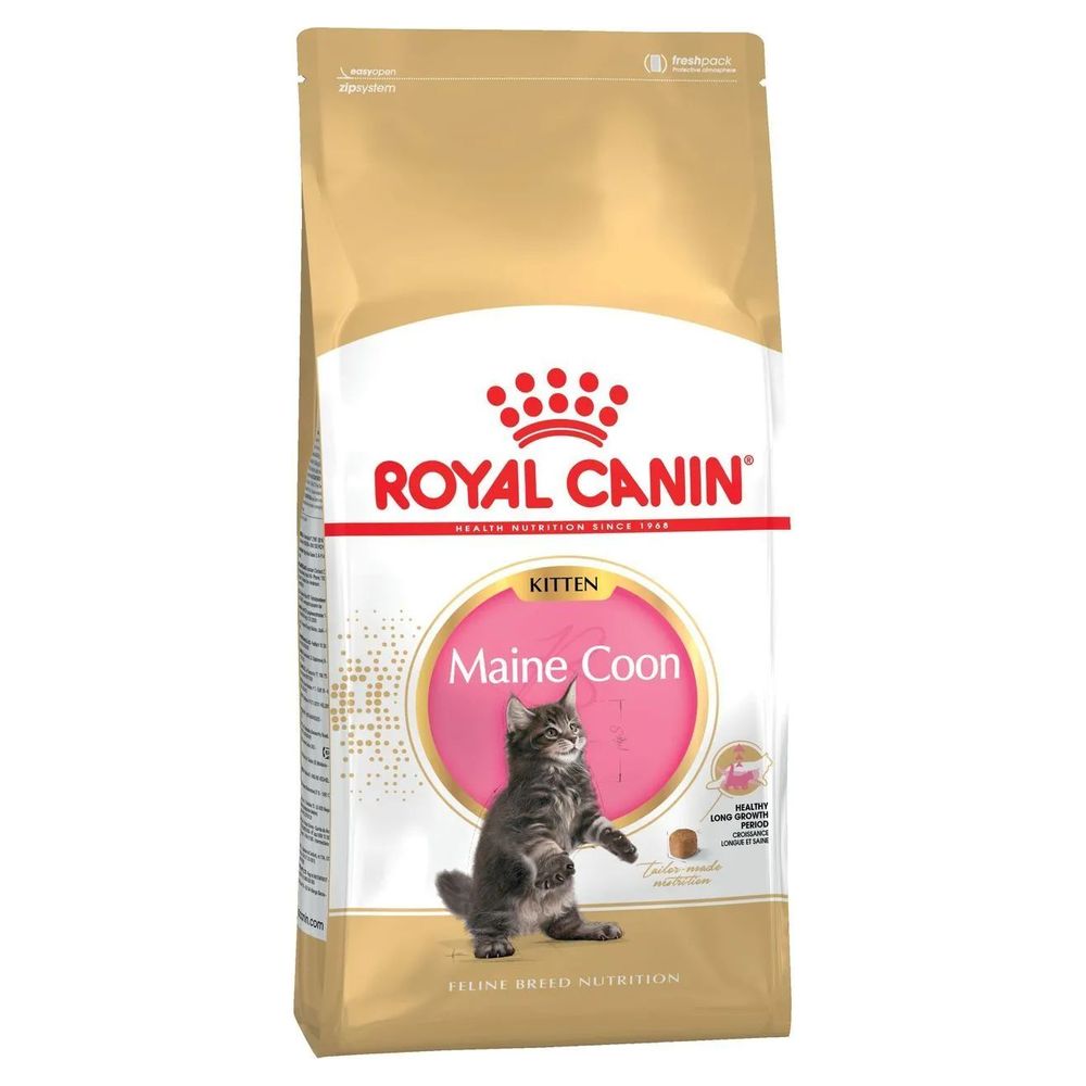 фото Сухой корм для котят royal canin для породы мейн кун, 10 кг