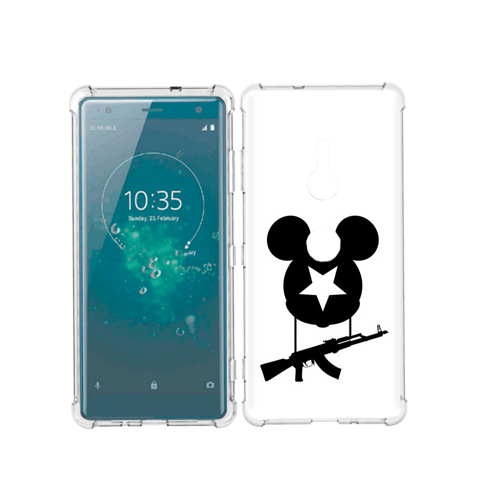 

Чехол MyPads Tocco для Sony Xperia XZ3 АК Микки, Прозрачный, Tocco