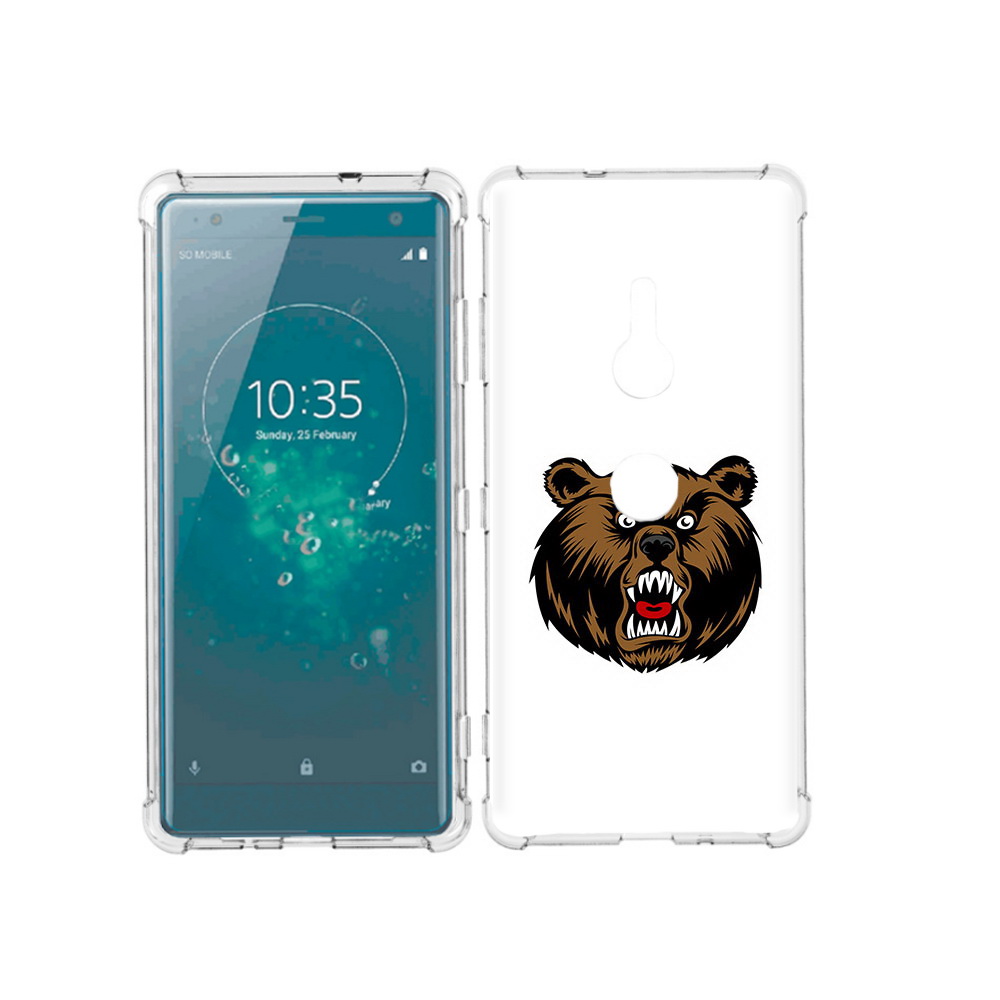 

Чехол MyPads Tocco для Sony Xperia XZ3 бурый, Прозрачный, Tocco