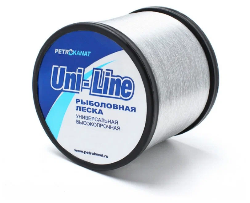

Монофильная леска для рыбалки Petrokanat UniLine (- / 0.25 / 3.6 / 8000 / silver (500 гр)), Серебристый, UniLine
