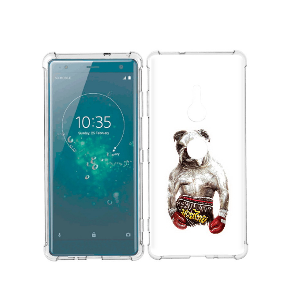 

Чехол MyPads Tocco для Sony Xperia XZ3 боксер, Прозрачный, Tocco