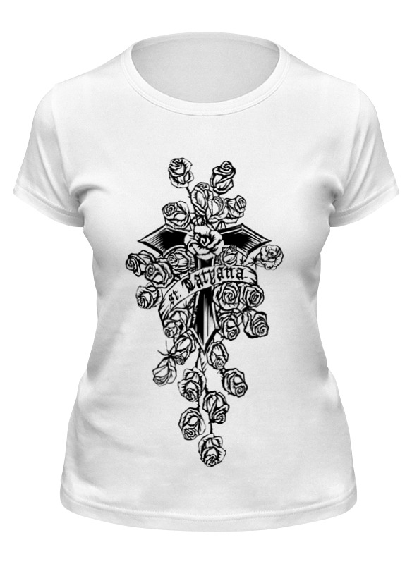 

Футболка женская Printio St. tatyana белая 2XL, Белый, St. tatyana