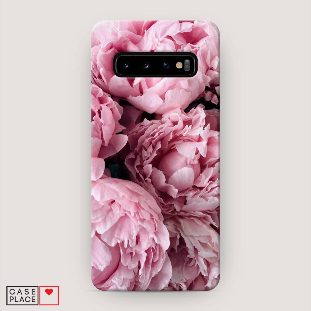 

Пластиковый чехол "Нежные пионы" на Samsung Galaxy S10, 27020-6