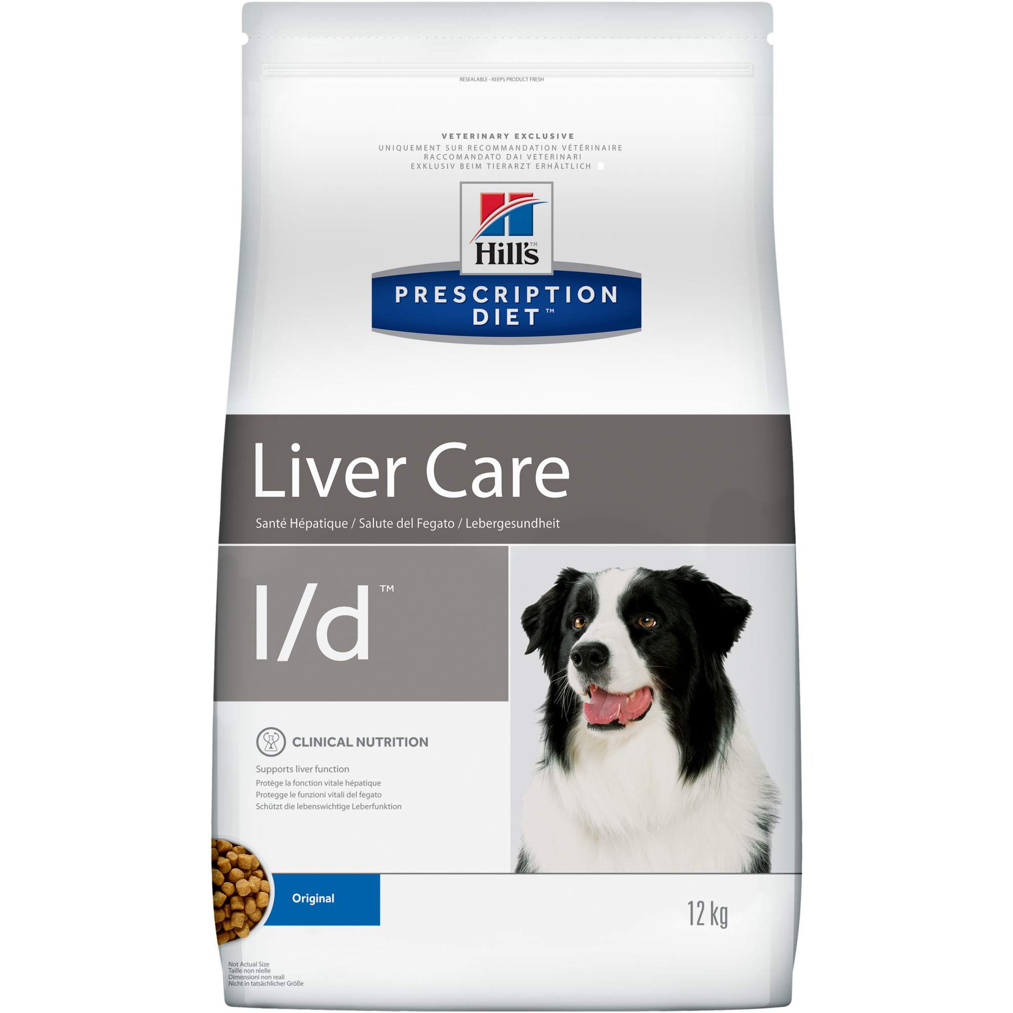 фото Сухой корм для собак hill's prescription diet l/d liver care, мясо, 12кг