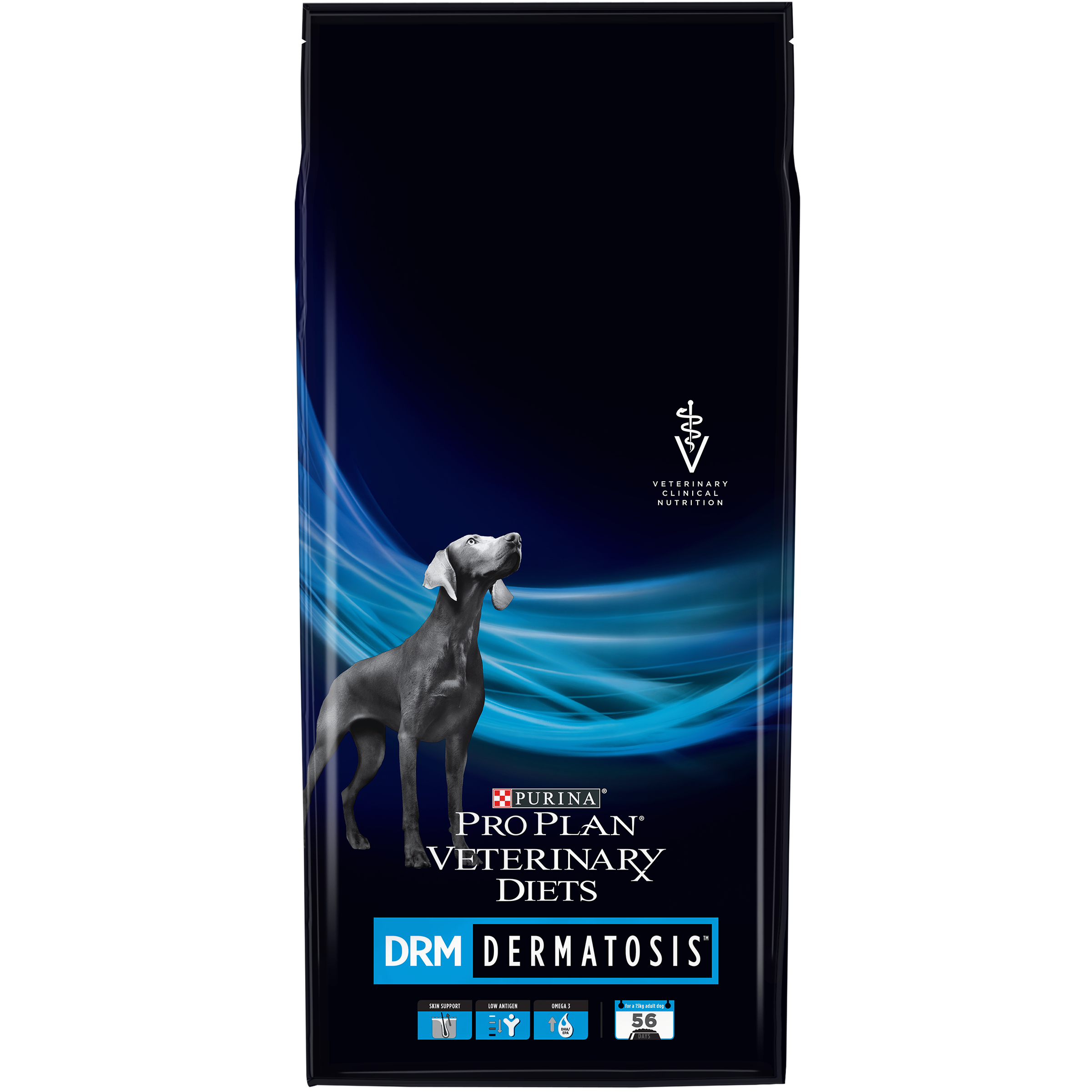 фото Сухой корм для собак pro plan veterinary diets drm dermatosis, при дерматозах, 12кг