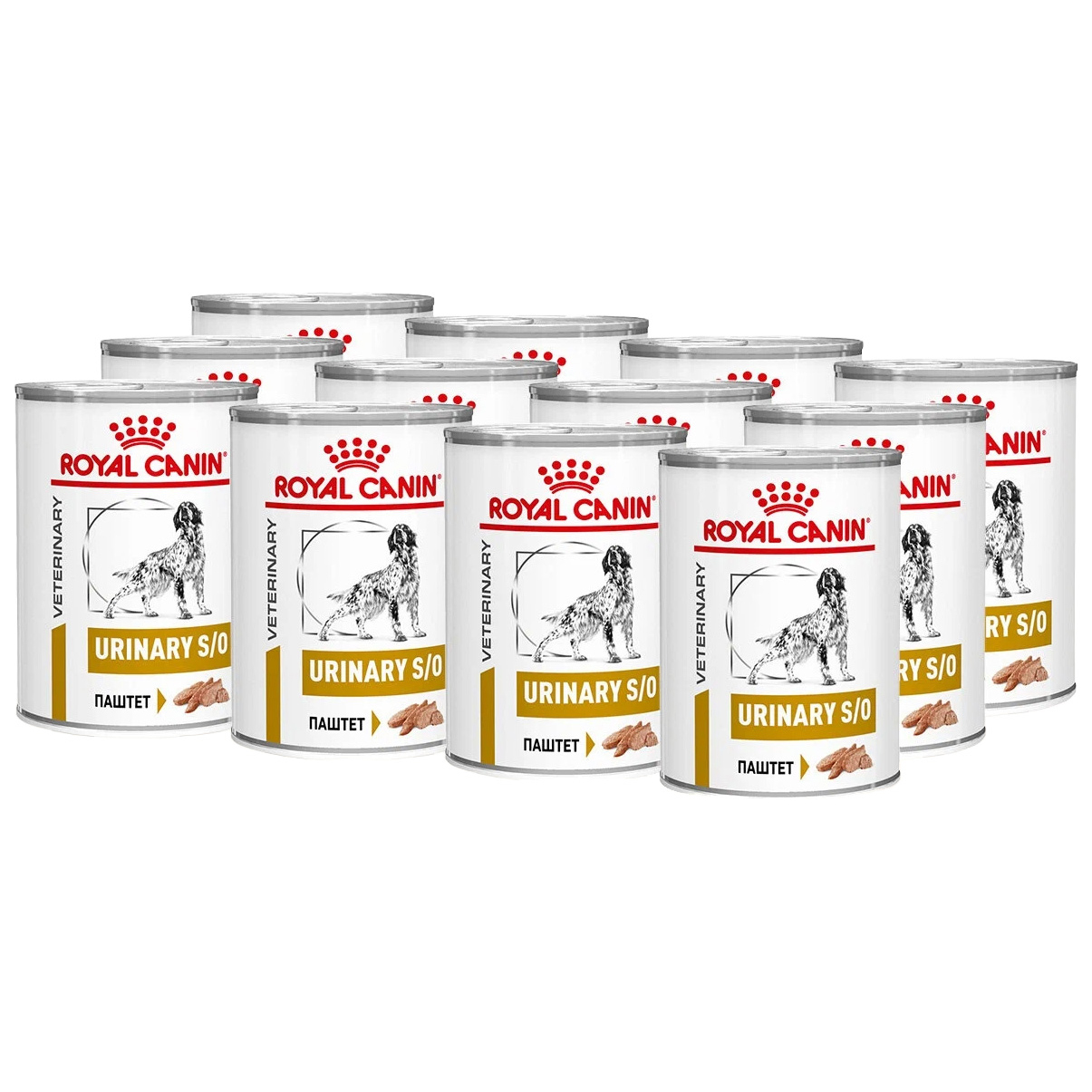 Консервы для собак ROYAL CANIN Urinary S/O, курица, 12шт по 420г