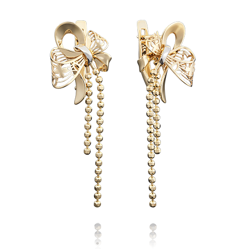 

Серьги из золота PLATINA jewelry 02-3922, 02-3922