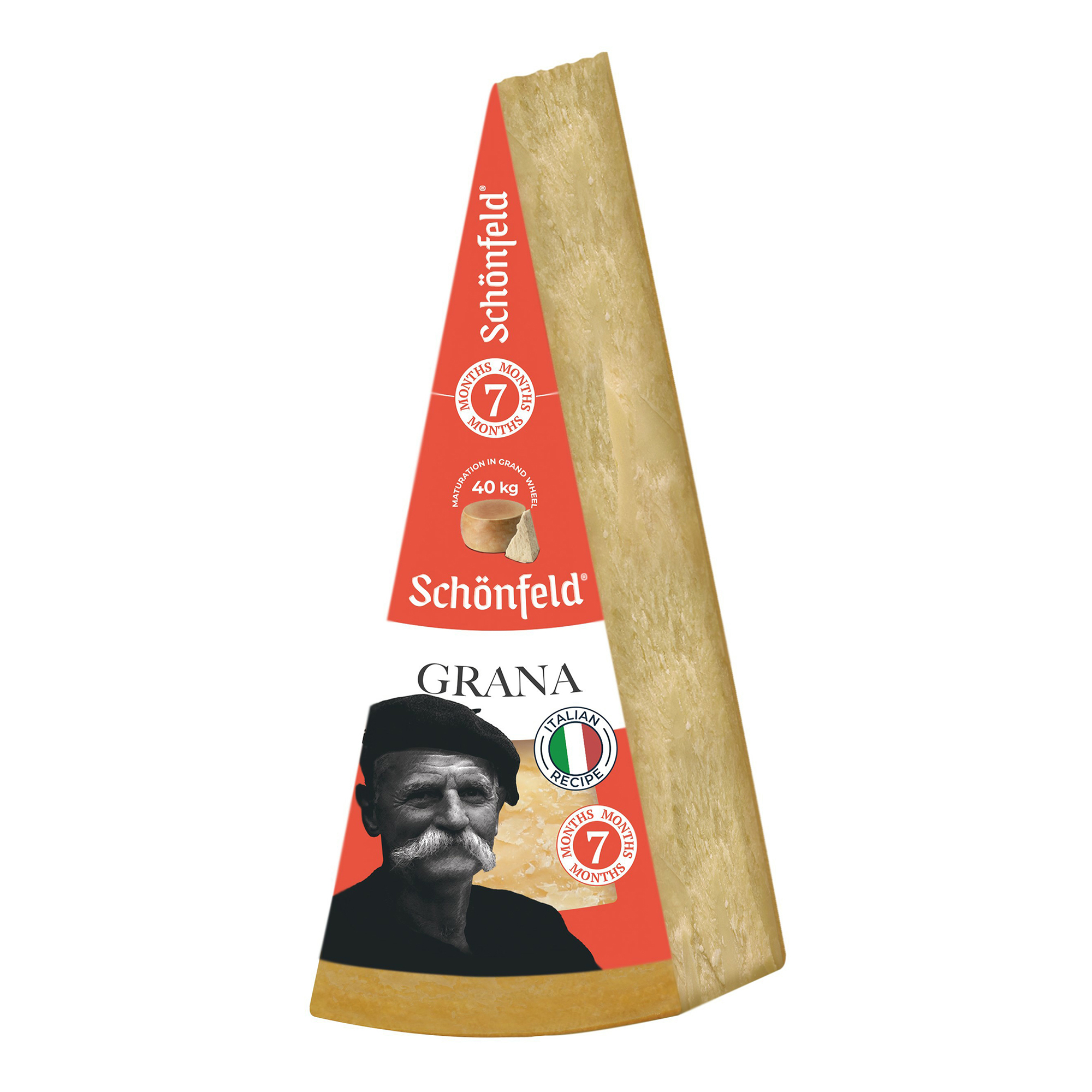 

Сыр твердый Schonfeld Grana 43%