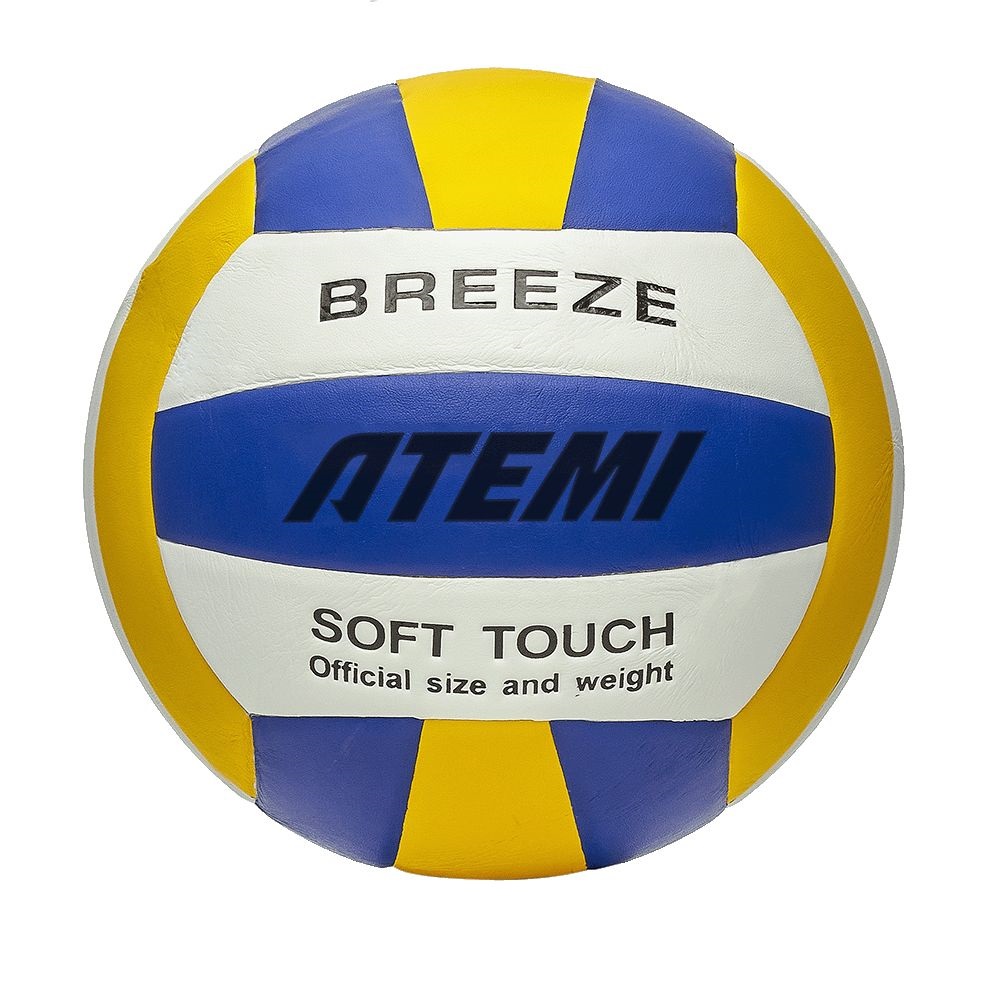 Мяч для волейбола ATEMI Breeze, Blue/Yellow, 5