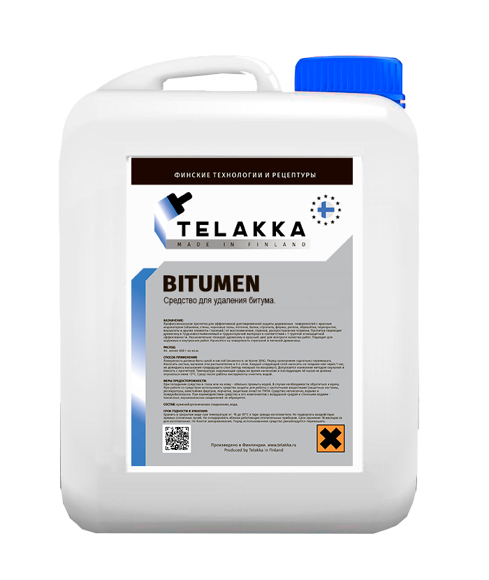 фото Промышленный очиститель битумных пятен telakka bitumen 13кг