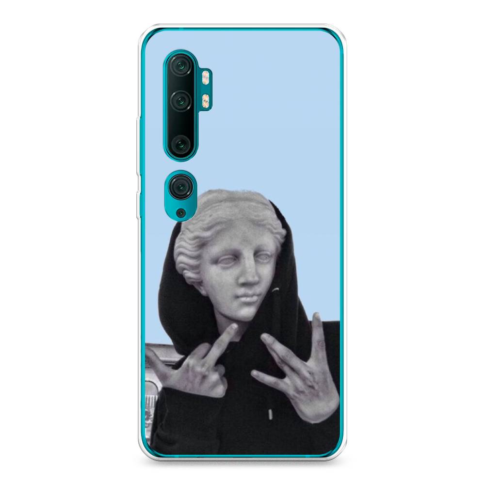 

Чехол Awog на Xiaomi Mi Note 10/Mi Note 10 Pro "SWAG статуя", Разноцветный, 37350-9
