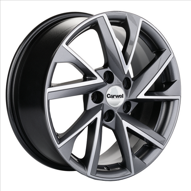 

Колесный диск Carwel Тоджа 1714 (AGR) 7xR17 ET45 5*114.3 D60.1, Серый;серебристый