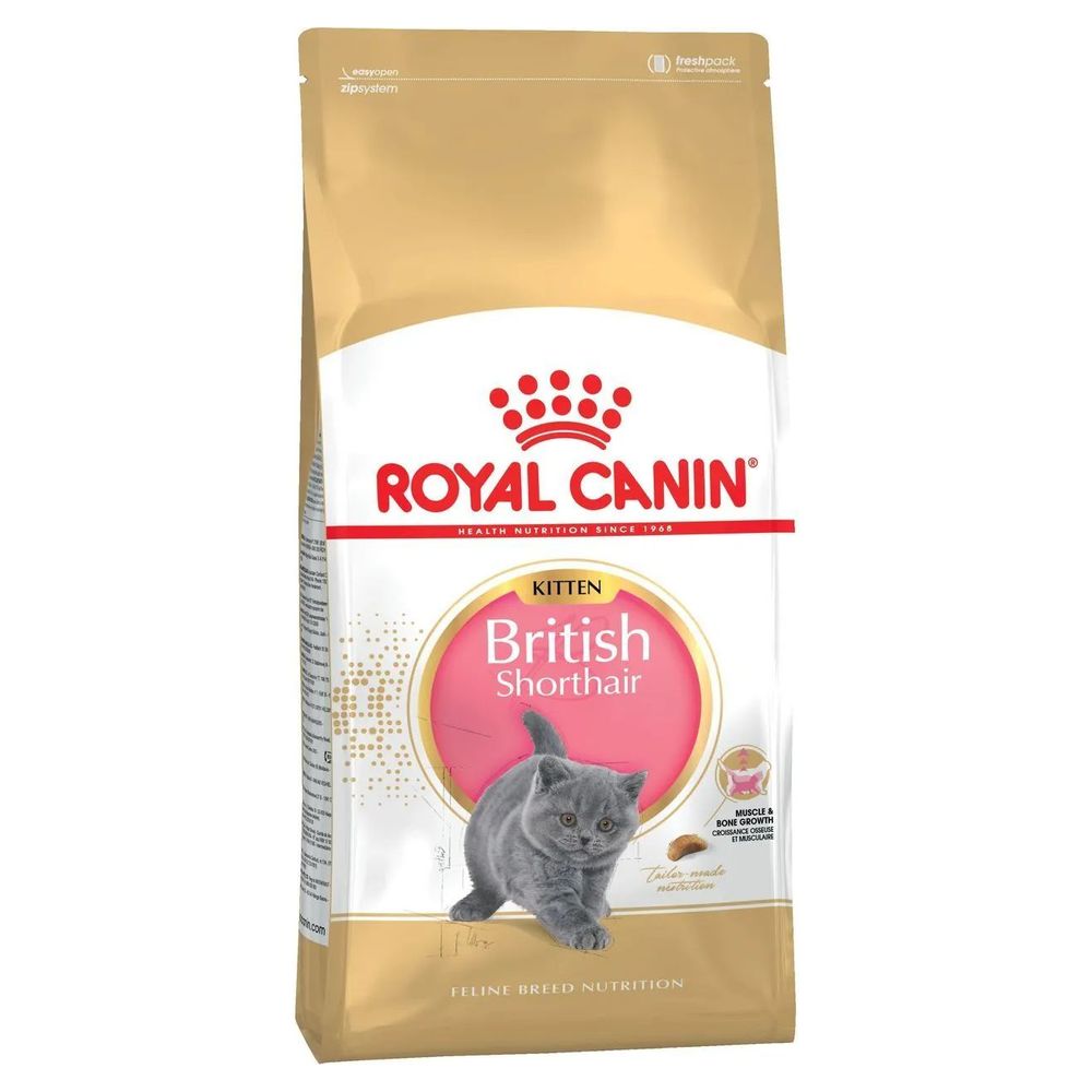 фото Сухой корм для котят royal canin, для породы британская короткошёрстная 2 кг