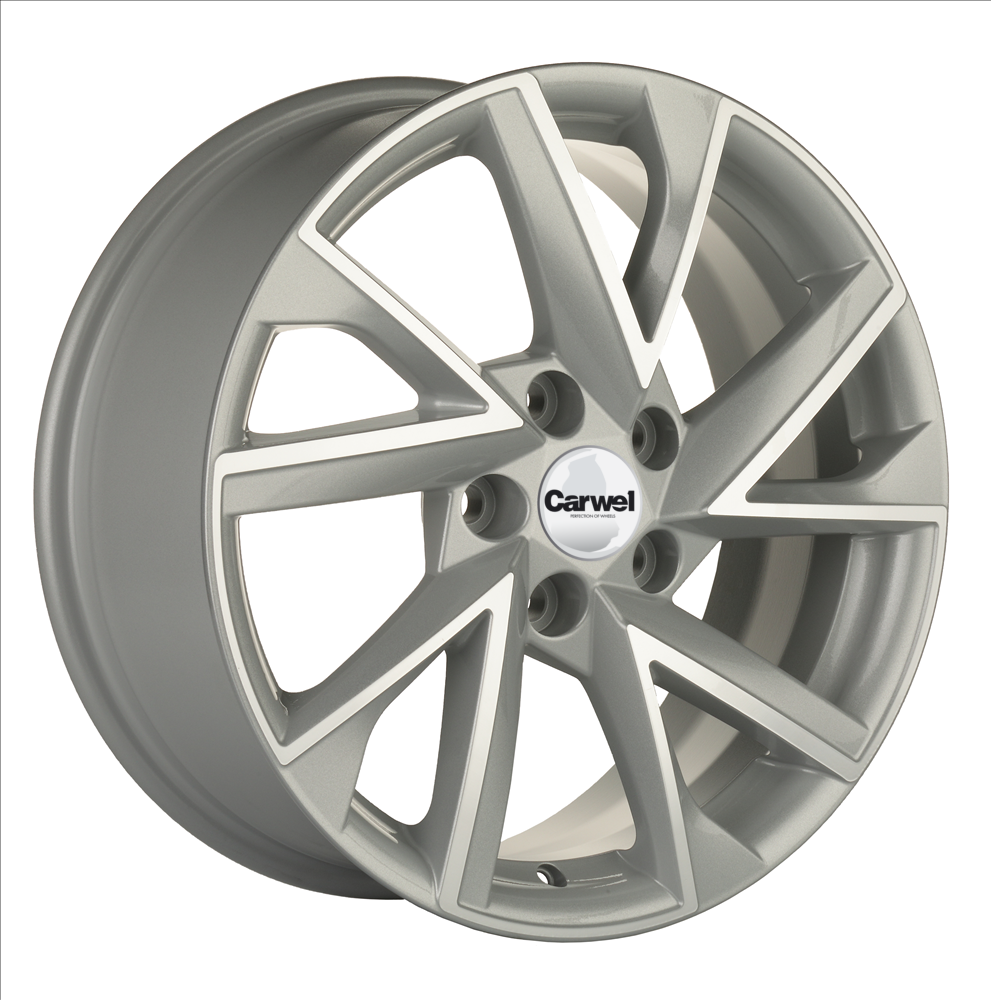 

Колесный диск Carwel Тоджа 1714 (AST) 7xR17 ET45 5*114.3 D60.1, Серебристый