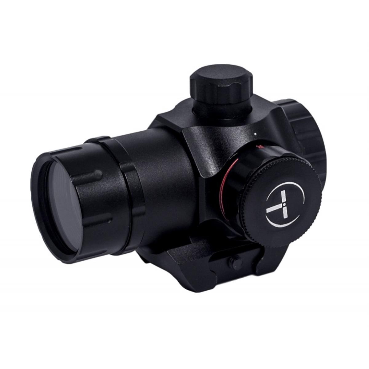 

коллиматор Target Optic 1х22 закрытого типа на Weaver, красная точка, Черный