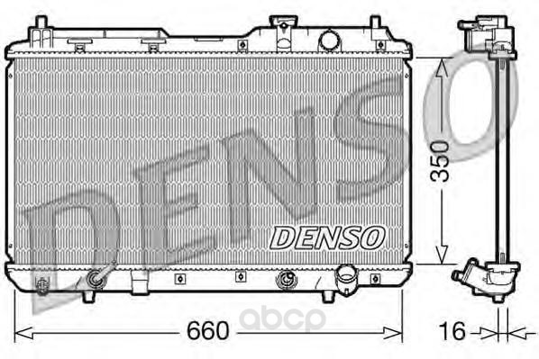 

Радиатор системы охлаждения DENSO drm40010, Радиатор системы охлаждения DENSO drm40010 DENSO drm40010
