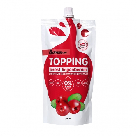 

Топпинг Bombbar Topping 240 г lingonberry, Topping