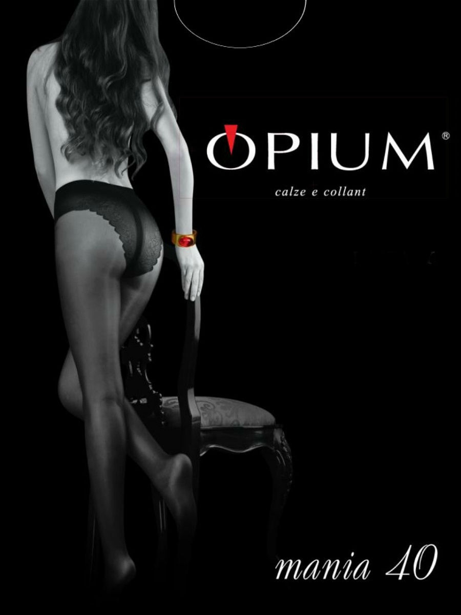 

Колготки женские Opium Mania40nero3 черные 3, Mania40nero3