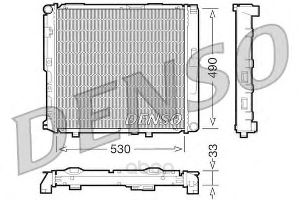 

Радиатор [530x490] DENSO drm17038, Радиатор [530x490] DENSO drm17038 DENSO drm17038