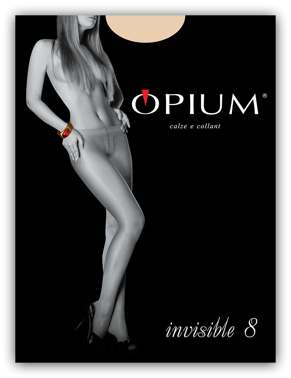 Колготки женские Opium Invisible8noisette3 телесные 3