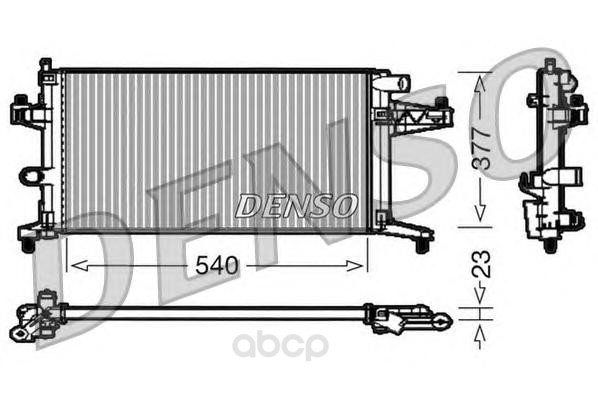 

Радиатор двигателя DENSO drm20038, Радиатор двигателя DENSO drm20038 DENSO drm20038