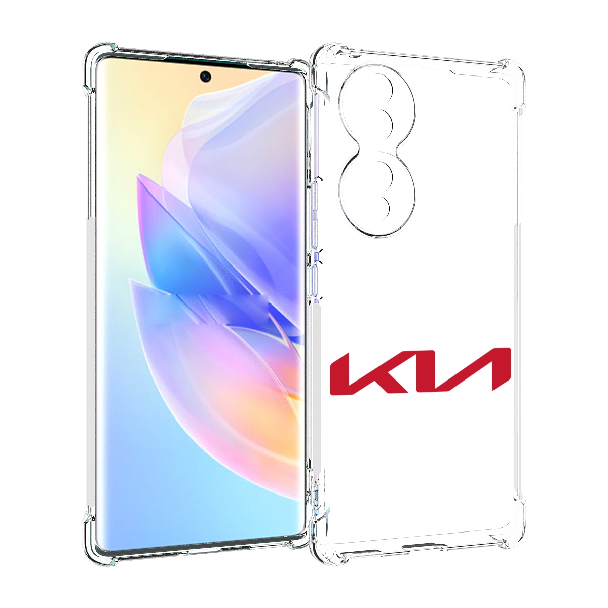 

Чехол MyPads Kia-3 для Honor 70, Прозрачный, Tocco