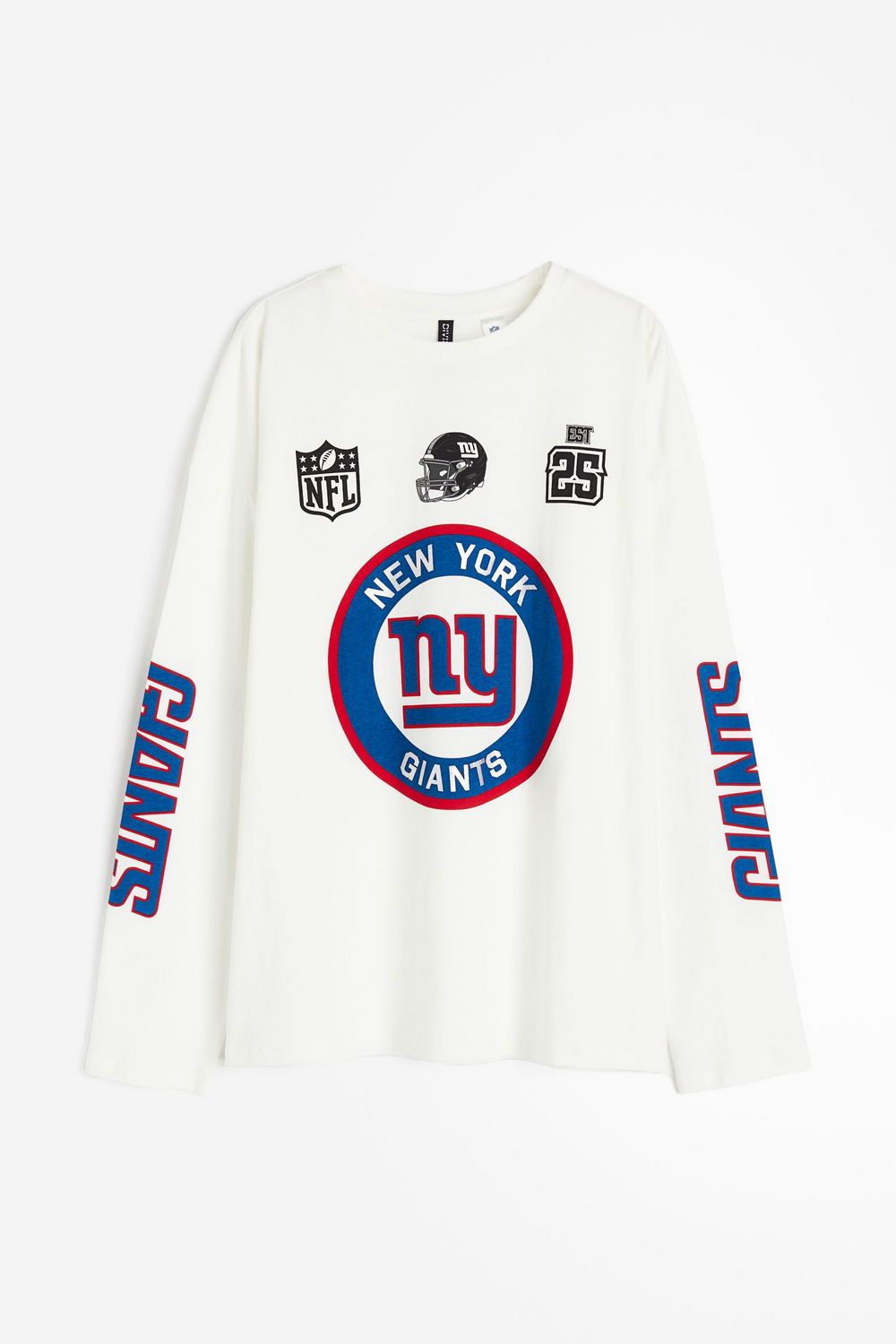 

Лонгслив женский H&M 1207352 белый M, 1207352